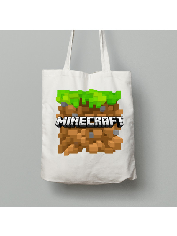 Экосумка В Майнкрафте, шоппер из хлопка, 24010370