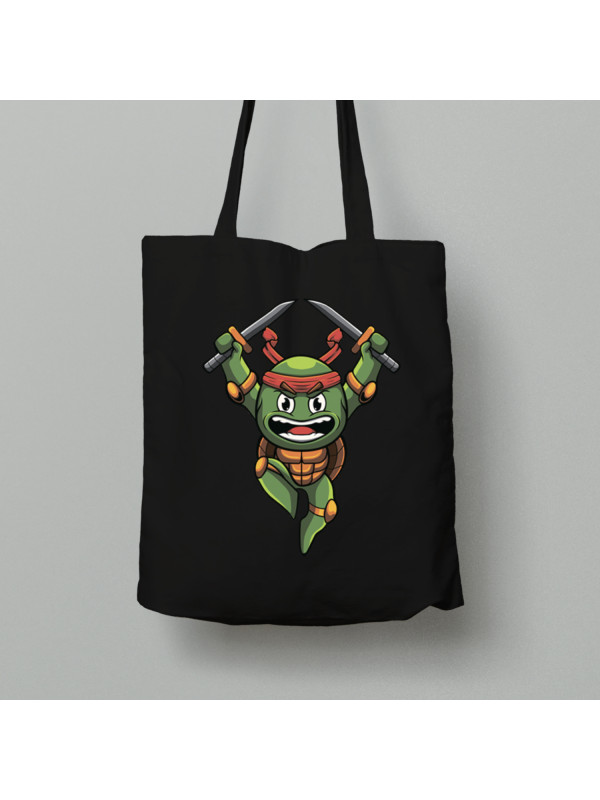 Екосумка Черепашки ніндзя, Леонардо, шопер з бавовни, 24010377