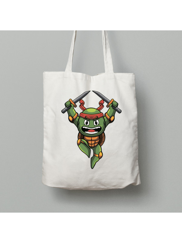 Екосумка Черепашки ніндзя, Леонардо, шопер з бавовни, 24010377