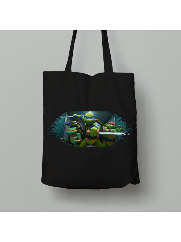Екосумка Черепашки ніндзя, шопер з бавовни, 24010384