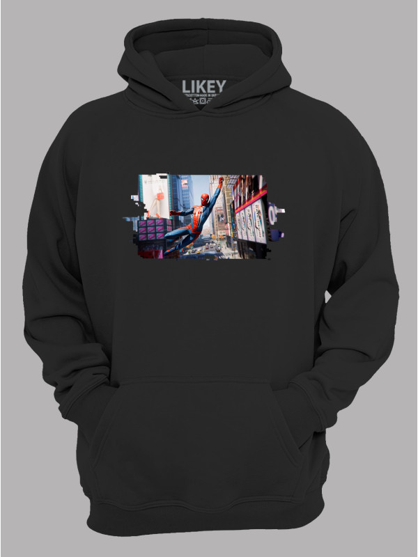 Худі Людина павук поспішає на допомогу - Spider Man rushes to help, 24010619