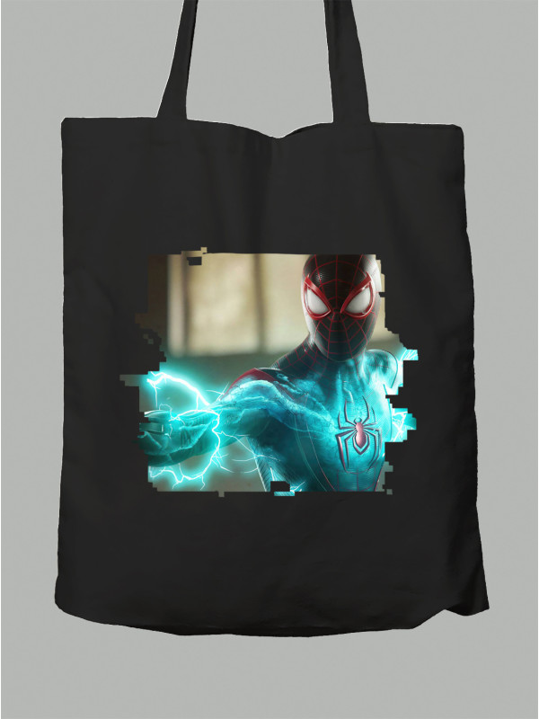 Екосумка Людина павук під напругою - Spider Man under voltage , 24010620