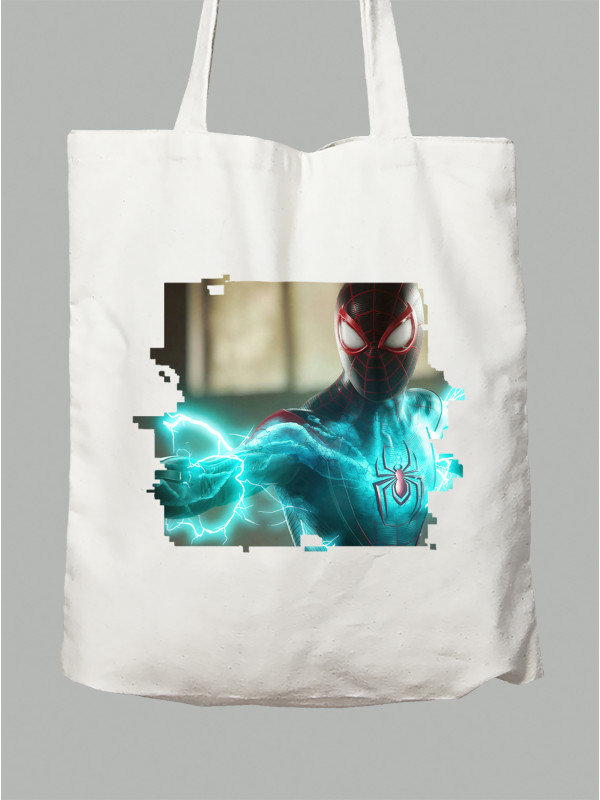 Екосумка Людина павук під напругою - Spider Man under voltage , 24010620