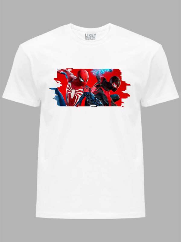 Футболка Людина павук різні всесвіти - Spider Man different universes , 24010621