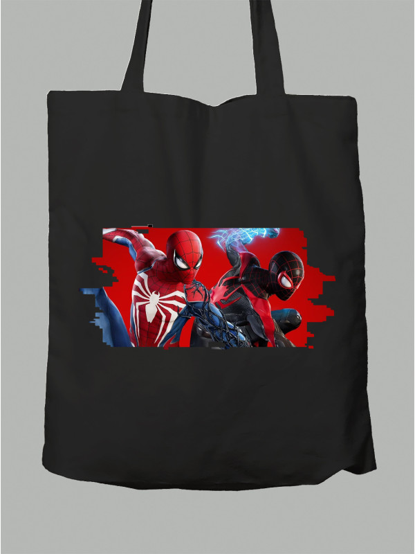 Екосумка Людина павук різні всесвіти - Spider Man different universes , 24010621