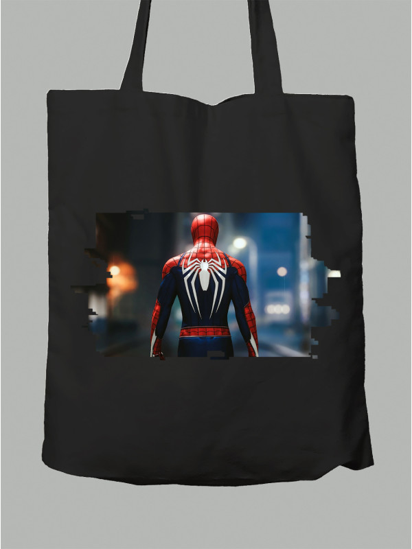 Екосумка Людина павук чекає - Spider Man is waiting, 24010622