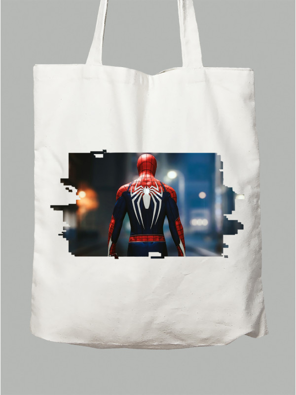 Екосумка Людина павук чекає - Spider Man is waiting, 24010622