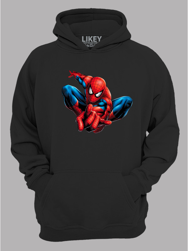 Худі Людина павук стрибає - Spider Man is jumping , 24010623