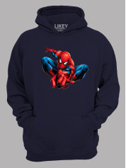 Худи Человек паук прыгает - Spider Man is jumping , 24010623