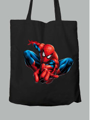 Екосумка Людина павук стрибає - Spider Man is jumping , 24010623