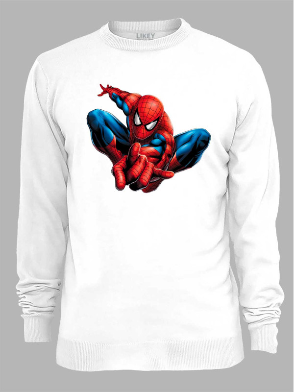 Світшот Людина павук стрибає - Spider Man is jumping , 24010623