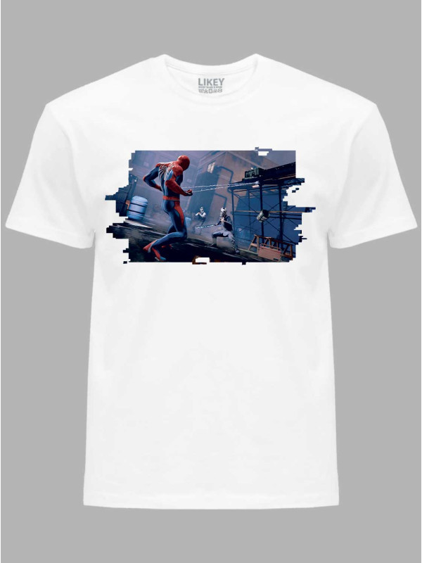 Футболка Людина павук працює - Spider Man is working, 24010627