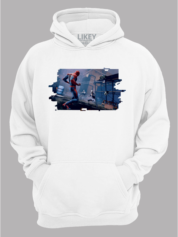 Худі Людина павук працює - Spider Man is working, 24010627