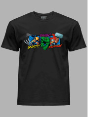 Футболка з принтом Марвел, Marvel - Росомаха Халк Тор, 24010631