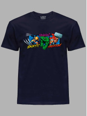 Футболка з принтом Марвел, Marvel - Росомаха Халк Тор, 24010631