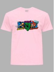 Футболка з принтом Марвел, Marvel - Росомаха Халк Тор, 24010631