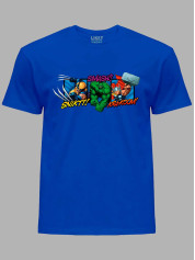 Футболка з принтом Марвел, Marvel - Росомаха Халк Тор, 24010631