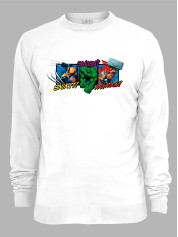 Світшот з принтом Марвел, Marvel - Росомаха Халк Тор, 24010631