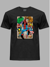 Футболка з принтом Marvel Comics - Марвел комікс, 24010632