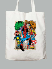 Екосумка з принтом Marvel Comics - Марвел комікс, 24010632