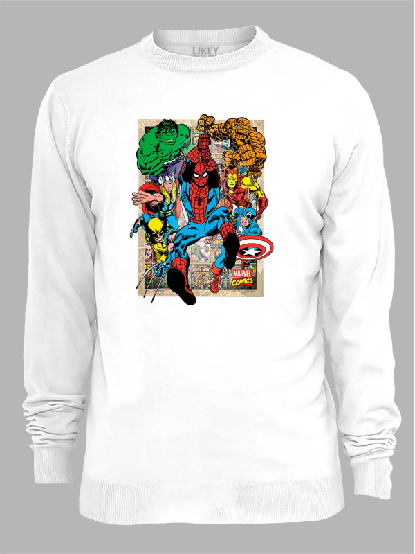 Світшот з принтом Marvel Comics - Марвел комікс, 24010632