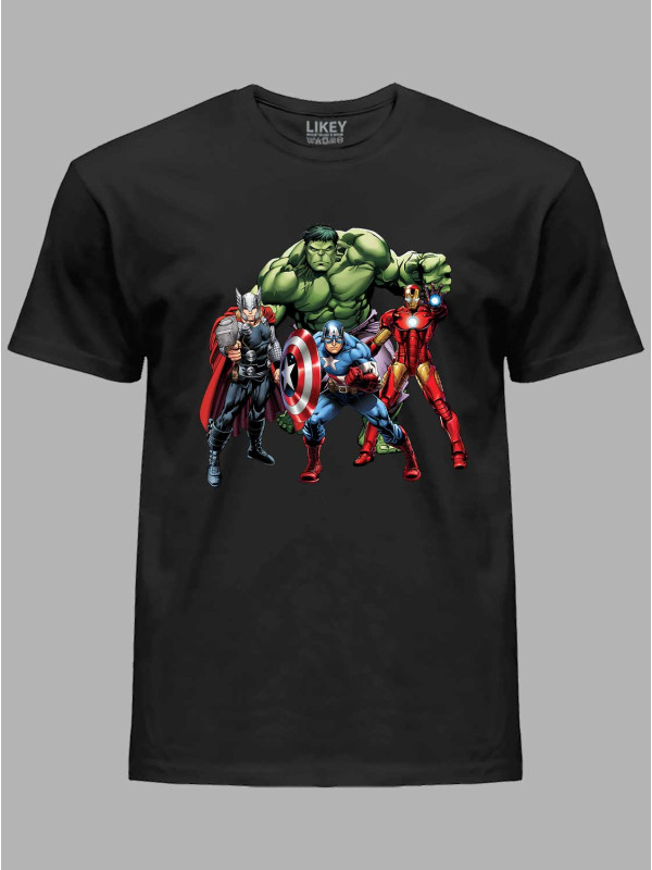 Футболка Месники Марвел - Marvel Avengers - класика, 24010634