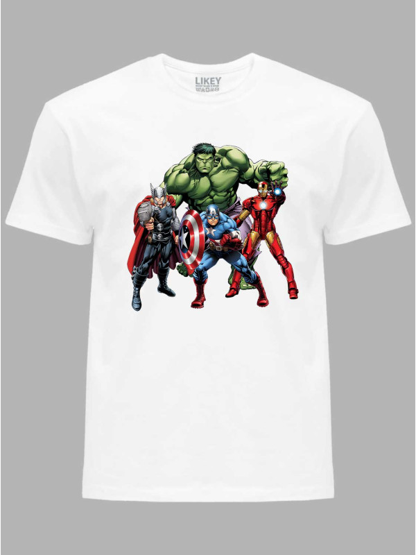 Футболка Месники Марвел - Marvel Avengers - класика, 24010634