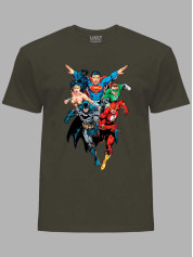Футболка з принтом комікси DC comics - класика, 24010635