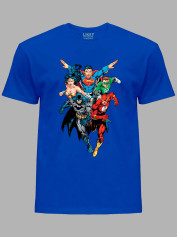 Футболка з принтом комікси DC comics - класика, 24010635