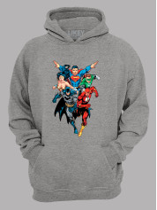 Худі з принтом комікси DC comics - класика, 24010635