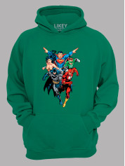 Худі з принтом комікси DC comics - класика, 24010635