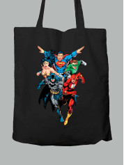 Екосумка з принтом комікси DC comics - класика, 24010635