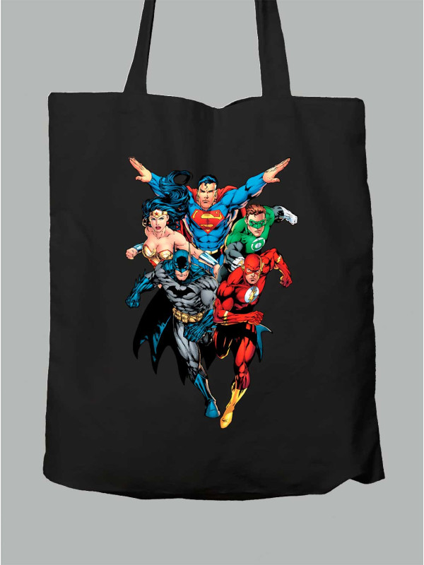 Екосумка з принтом комікси DC comics - класика, 24010635