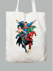 Екосумка з принтом комікси DC comics - класика, 24010635