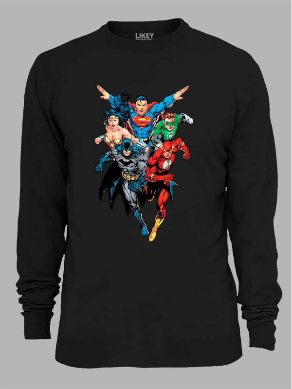 Світшот з принтом комікси DC comics - класика, 24010635