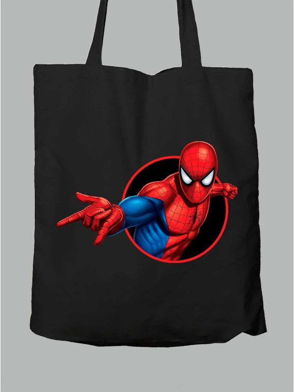 Екосумка з принтом Людина павук - Spider Man, 24010637