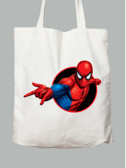 Екосумка з принтом Людина павук - Spider Man, 24010637