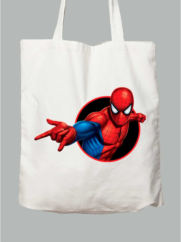 Екосумка з принтом Людина павук - Spider Man, 24010637