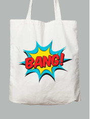 Екосумка з принтом комікси BANG, 24010638