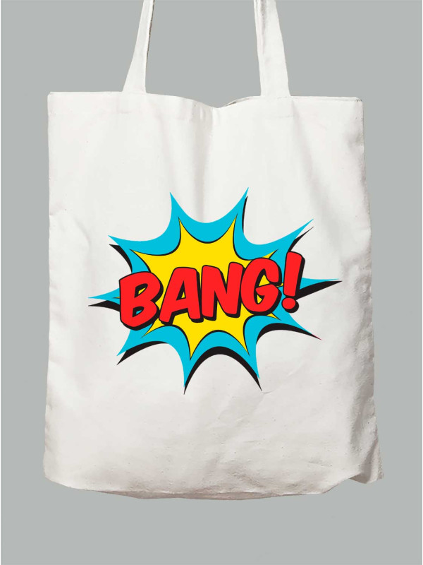 Екосумка з принтом комікси BANG, 24010638