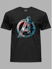 Футболка Avengers logo - Месники лого, 24010641