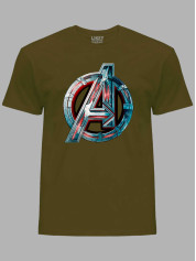 Футболка Avengers logo - Месники лого, 24010641