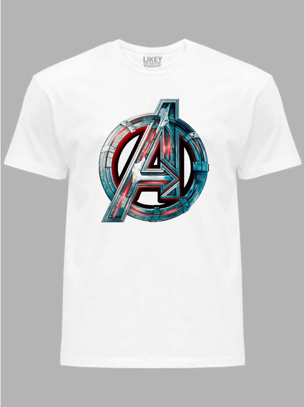 Футболка Avengers logo - Месники лого, 24010641