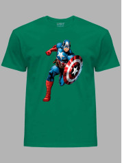 Футболка з принтом Капітан Америка - Captain America, 24010644