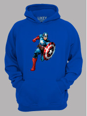 Худі з принтом Капітан Америка - Captain America, 24010644