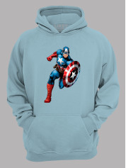 Худі з принтом Капітан Америка - Captain America, 24010644