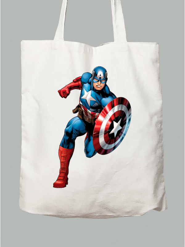 Екосумка з принтомКапітан Америка - Captain America, 24010644