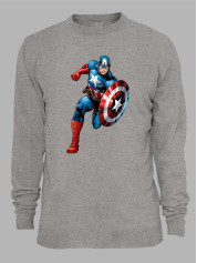 Світшот з принтом Капітан Америка - Captain America, 24010644