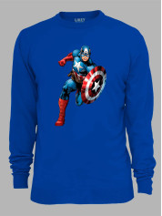 Світшот з принтом Капітан Америка - Captain America, 24010644