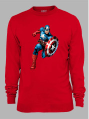 Світшот з принтом Капітан Америка - Captain America, 24010644